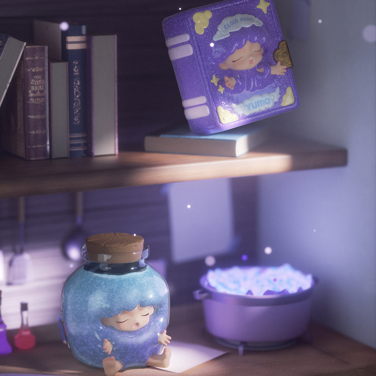 JOTOYS YUMO Magic Manual Mini Series Box Blind Box Figure