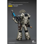 JOYTOY Warhammer The Horus Heresy, Iron Warriors Command Squad Chosen with Legion Standard/MKVI Tactical Sergeant with Power Sword and Plasma Pistol, Action Figures