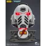 JOYTOY Warhammer 40,000 White Scars MkX Helmet & Display Stand 1/1 Scale Helmet Replica