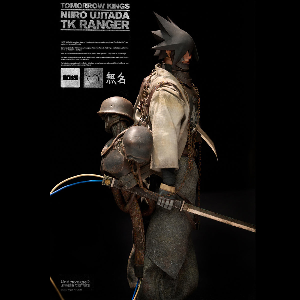 Underverse 1/6 Scale TK RANGER NIIRO UJITADA Action Figures