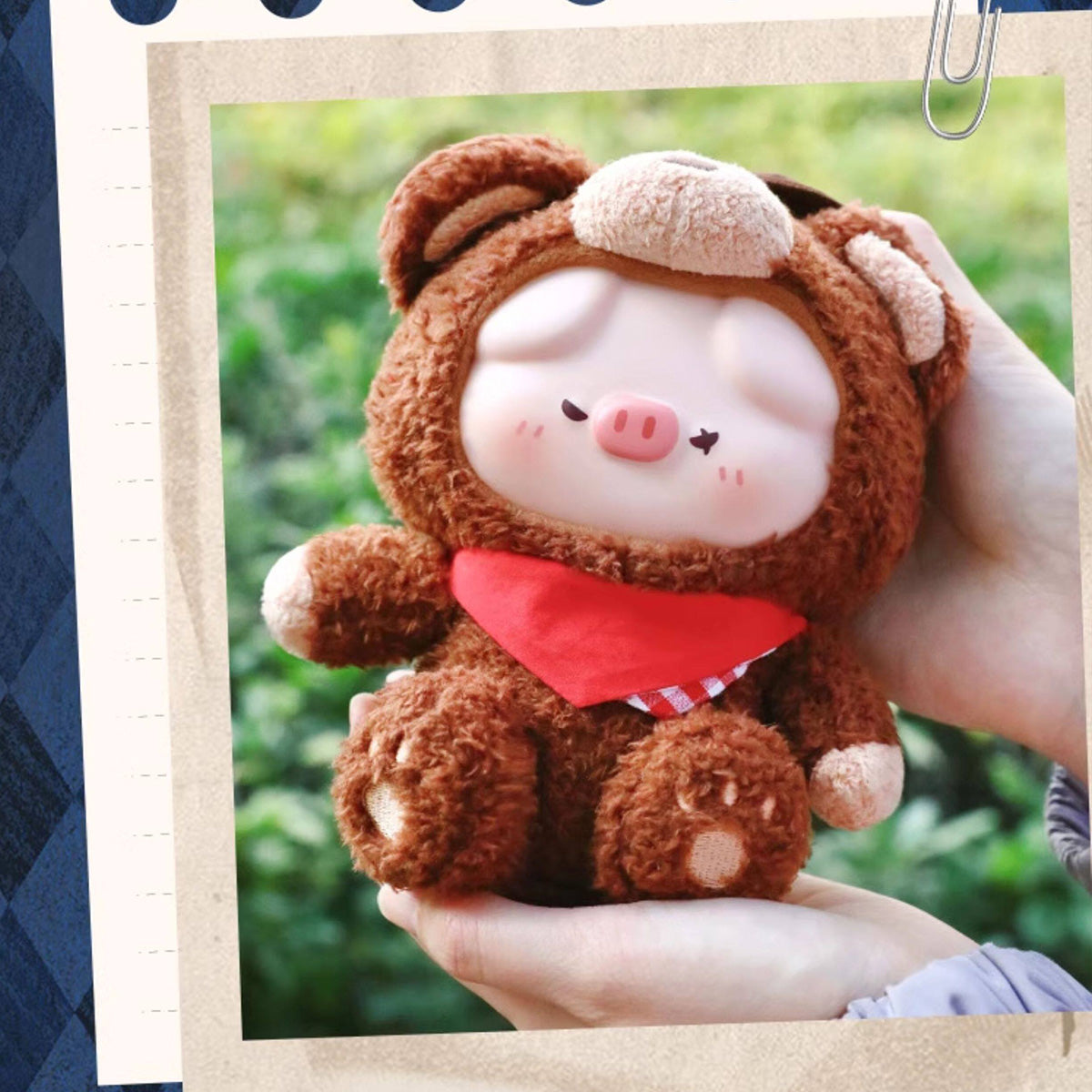 PikoPig Mysterious Preview Letter Series Vinyl Face Plush Blind Box