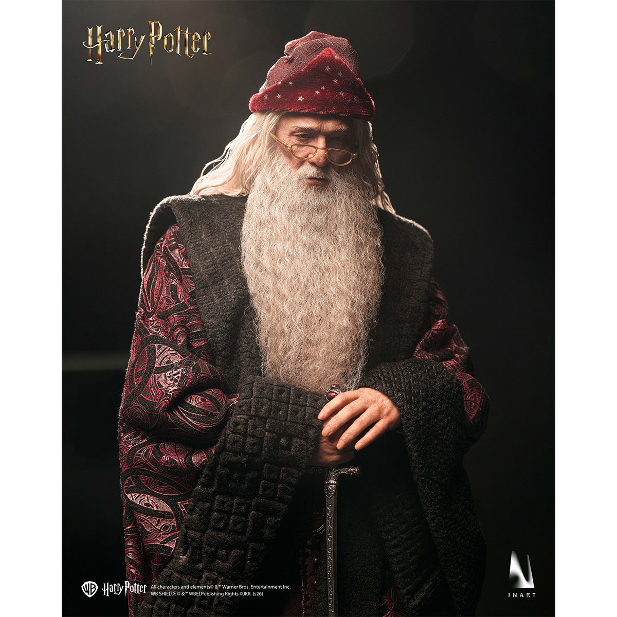 INART Harry Potter and the Chamber of Secrets InArt Albus Dumbledore 1/6 Scale Action Figure Set