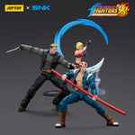 JOYTOY KOF'98UM '97 Special Team Blue Mary & Billy Kane & Ryuji Yamazaki 1/18 Scale Action Figure