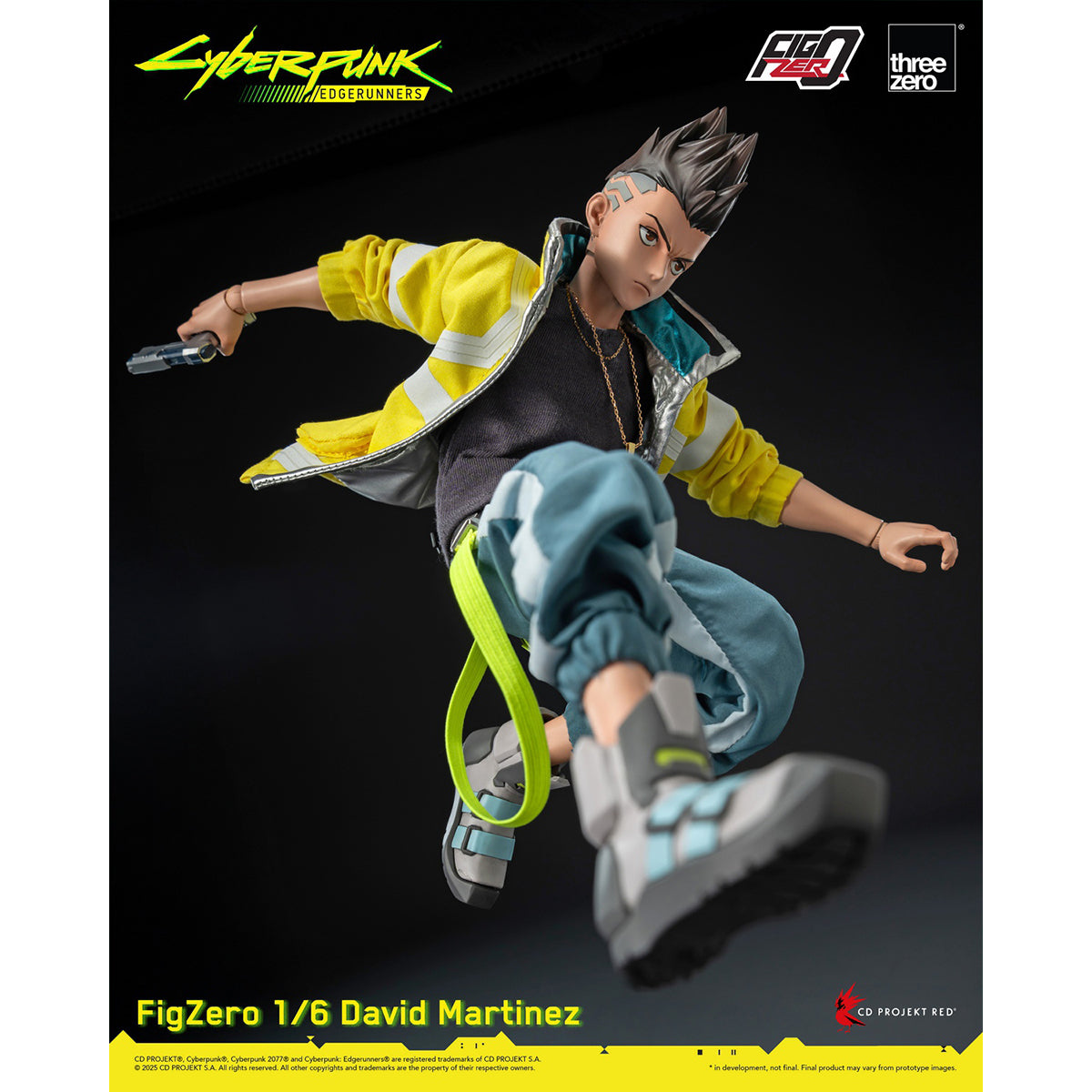 Threezero Cyberpunk: Edgerunners David Martinez 1/6 Scale Action Figure