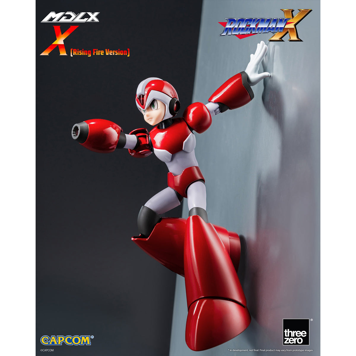 Threezero Rockman X / Mega Man X Rising Fire Version 3Z05760A0 Action
