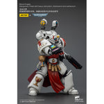 JOYTOY Warhammer 40,000 Blood Angels Captain with Heavy Bolt Pistol & Power Sword, Inferno Pistol & Power Fist, Sanguinary Priest 1/18 Scale Action Figure