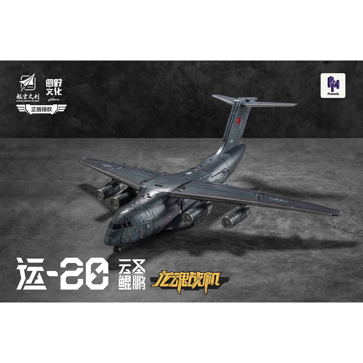 YUANYE CULTURE Dragon Soul Fighter Y-20 Cloud Saint (Yunsheng) Kunpeng Transformable Finished Model