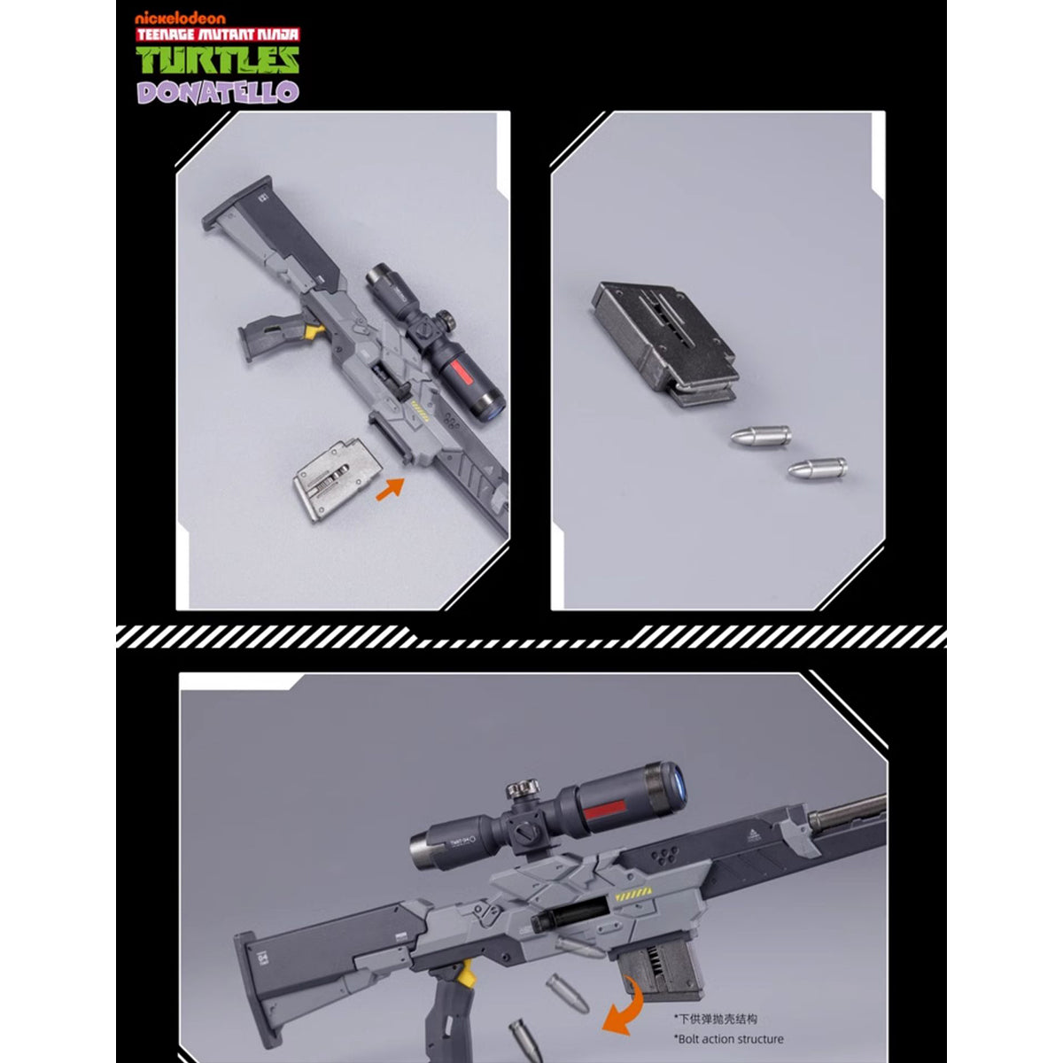 (Only Shipped to the US) HEATBOYS Mecha Alloy Armor TMNT Donatello HB0015 Action Figure