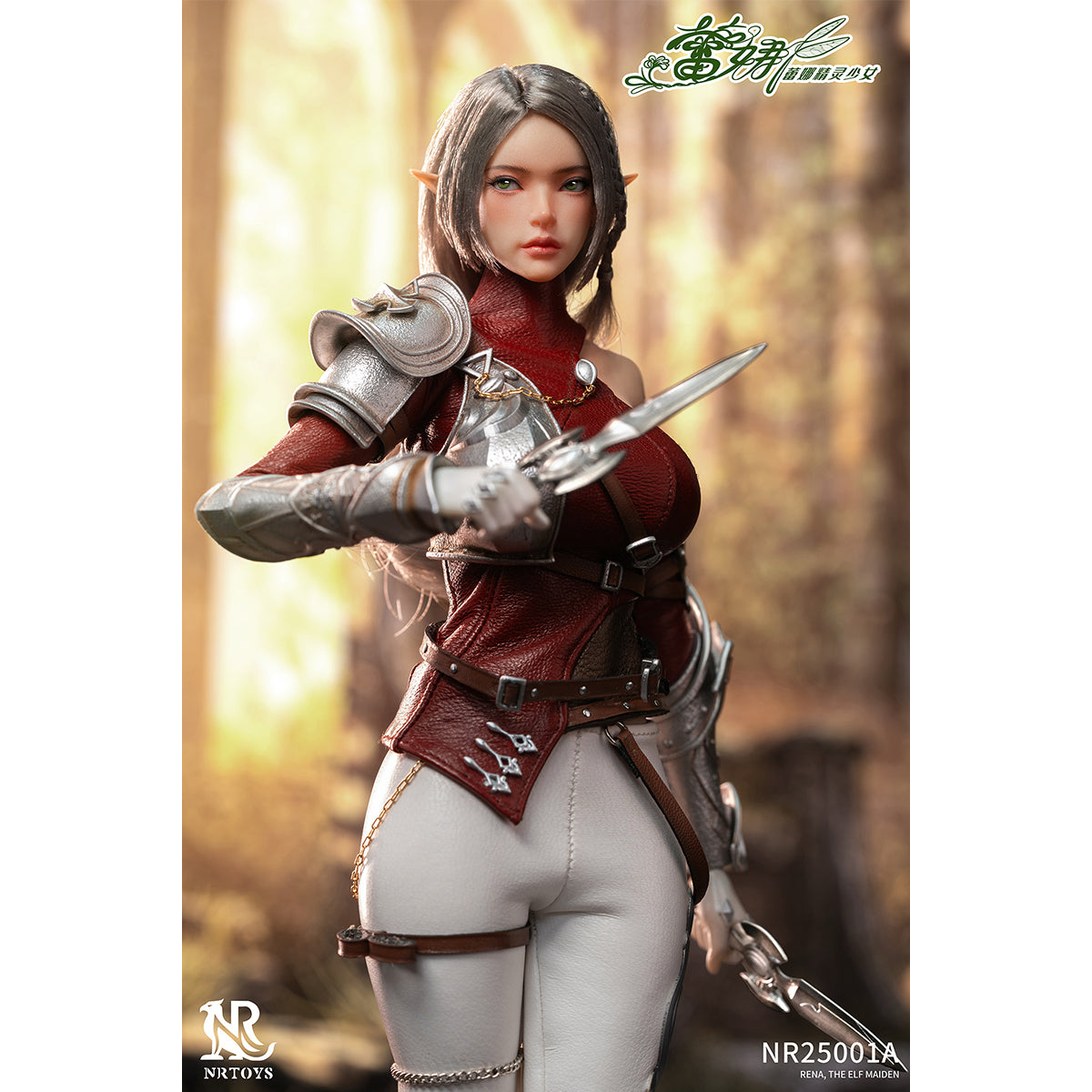 NRTOYS Elf Girl Lena NR25001 1/6 Figure or Light-Up Scene Base