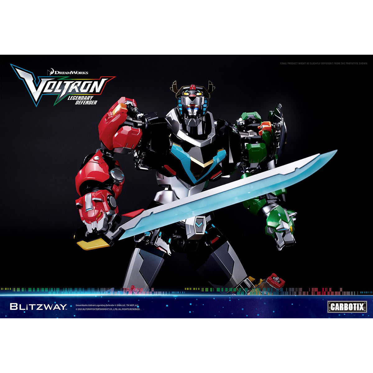 Blitzway Voltron: Legendary Defender Standard Edition BW-CA-11302 Action Figure