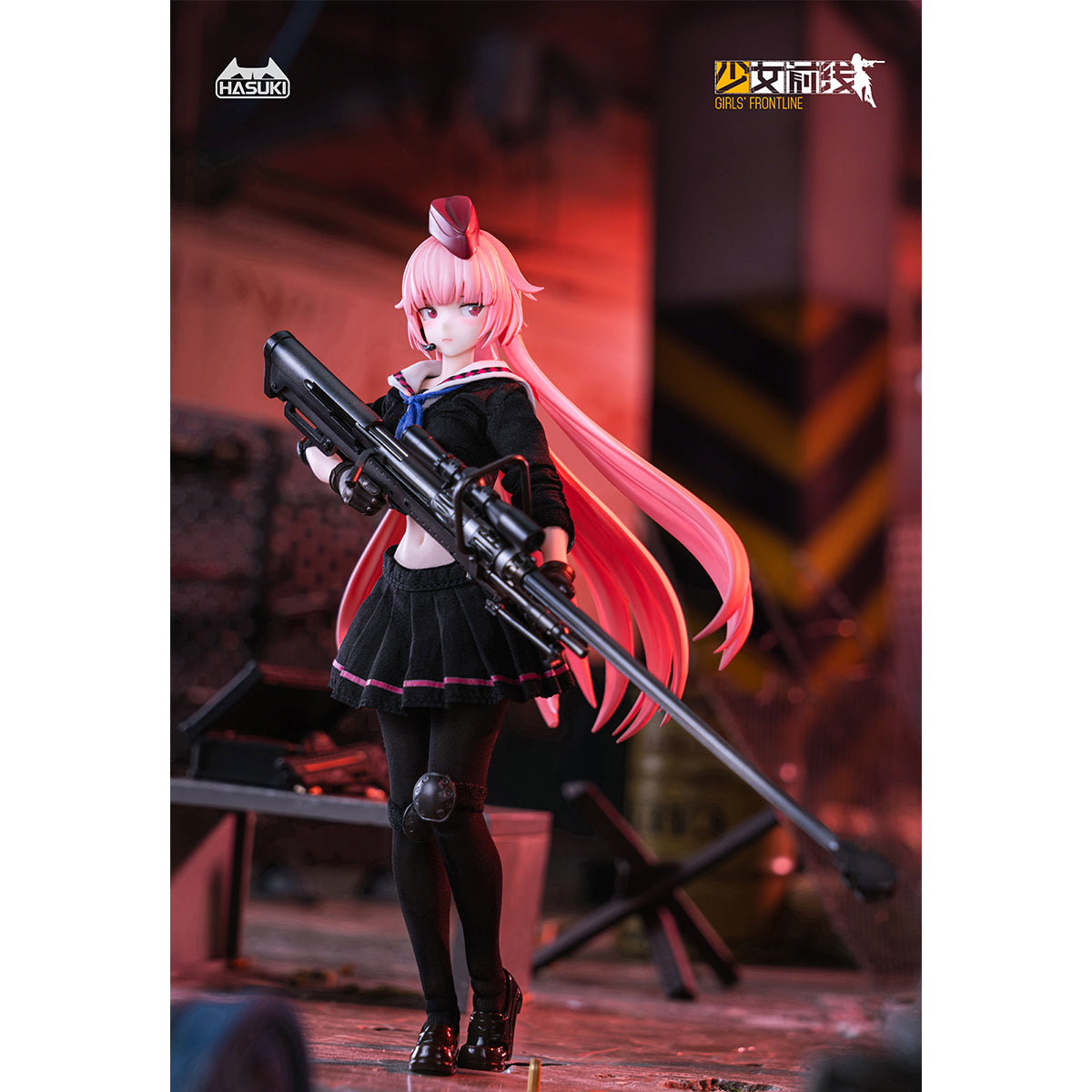 文学・小説 hasuki 1/12 Scale Figure PA.009 HASUKI pocket art Series PA009 Succubus Sister Friede Regular Ver