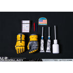 DAMTOYS, U-2 Dragon Lady Reconnaissance Aircraft Pilot & SR-71 Blackbird Reconnaissance Aircraft Test Pilot, Action Figures