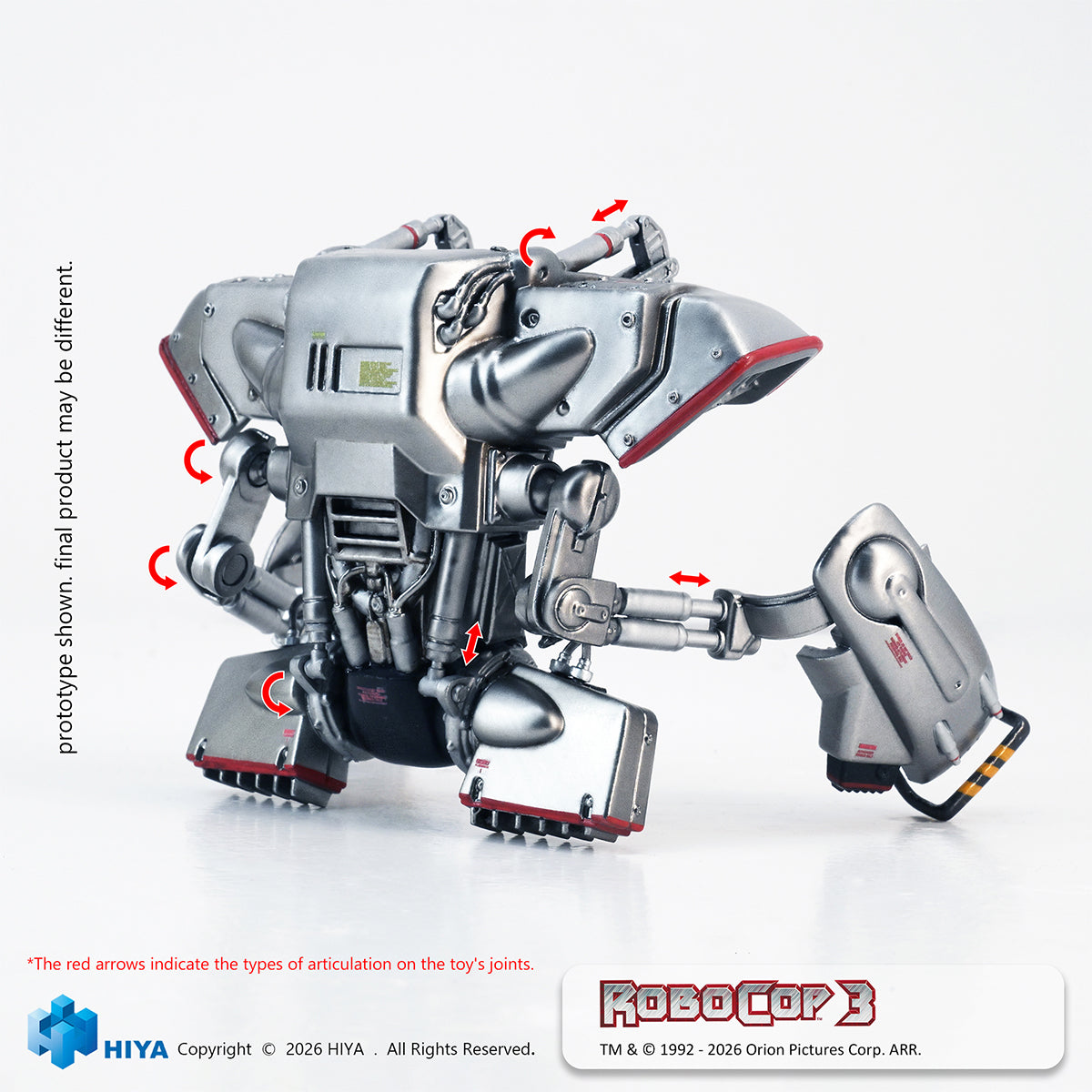 HIYA RoboCop 3 Exquisite Super Series ESR0306 RoboCop 1/12 Scale Action Figure