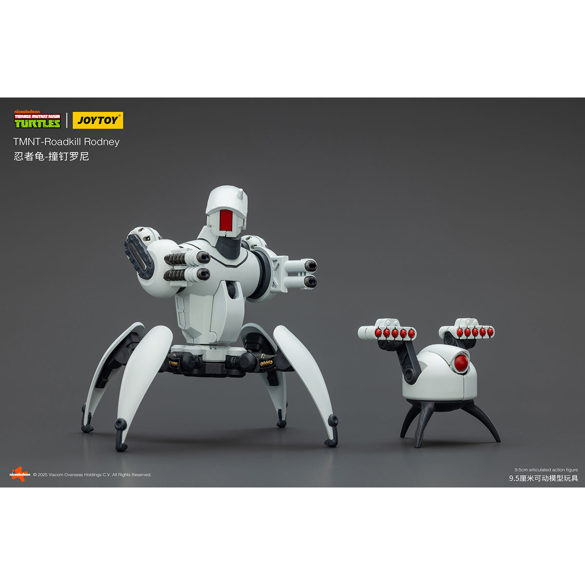 JOYTOY TMNT-Roadkill Rodney TMNT-Turtle Van 1/18 Scale Fit TMNT Series