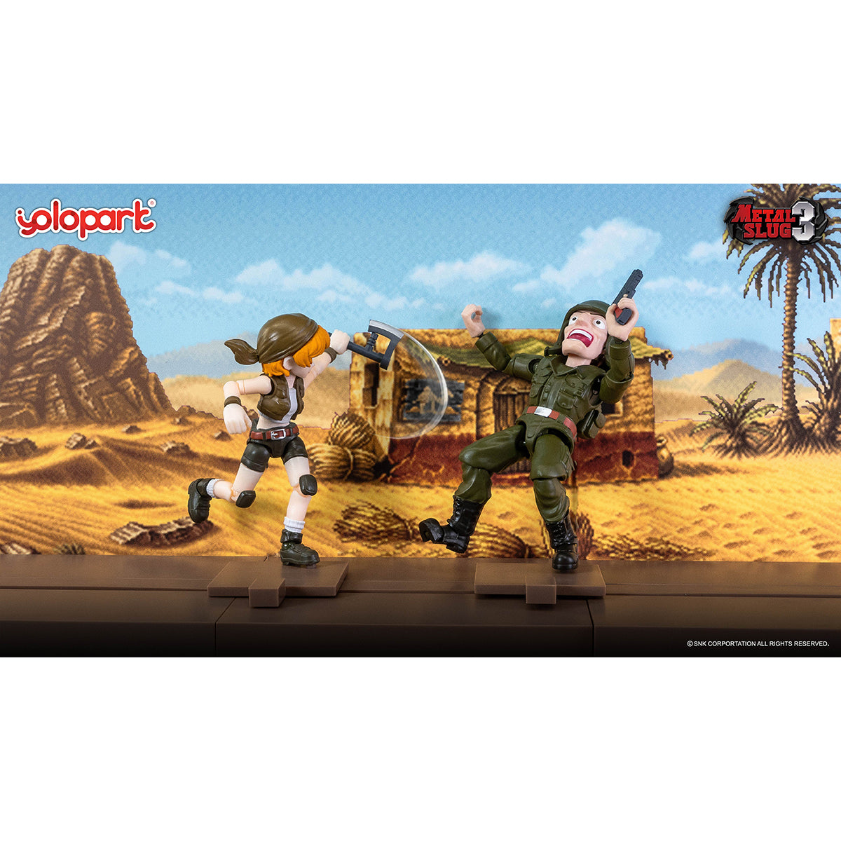 Yolopark AMK MINI Pro Metal Slug 3 Wave 1 Assembly Model Kits
