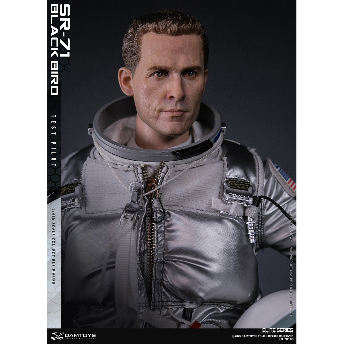DAMTOYS, U-2 Dragon Lady Reconnaissance Aircraft Pilot & SR-71 Blackbird Reconnaissance Aircraft Test Pilot, Action Figures