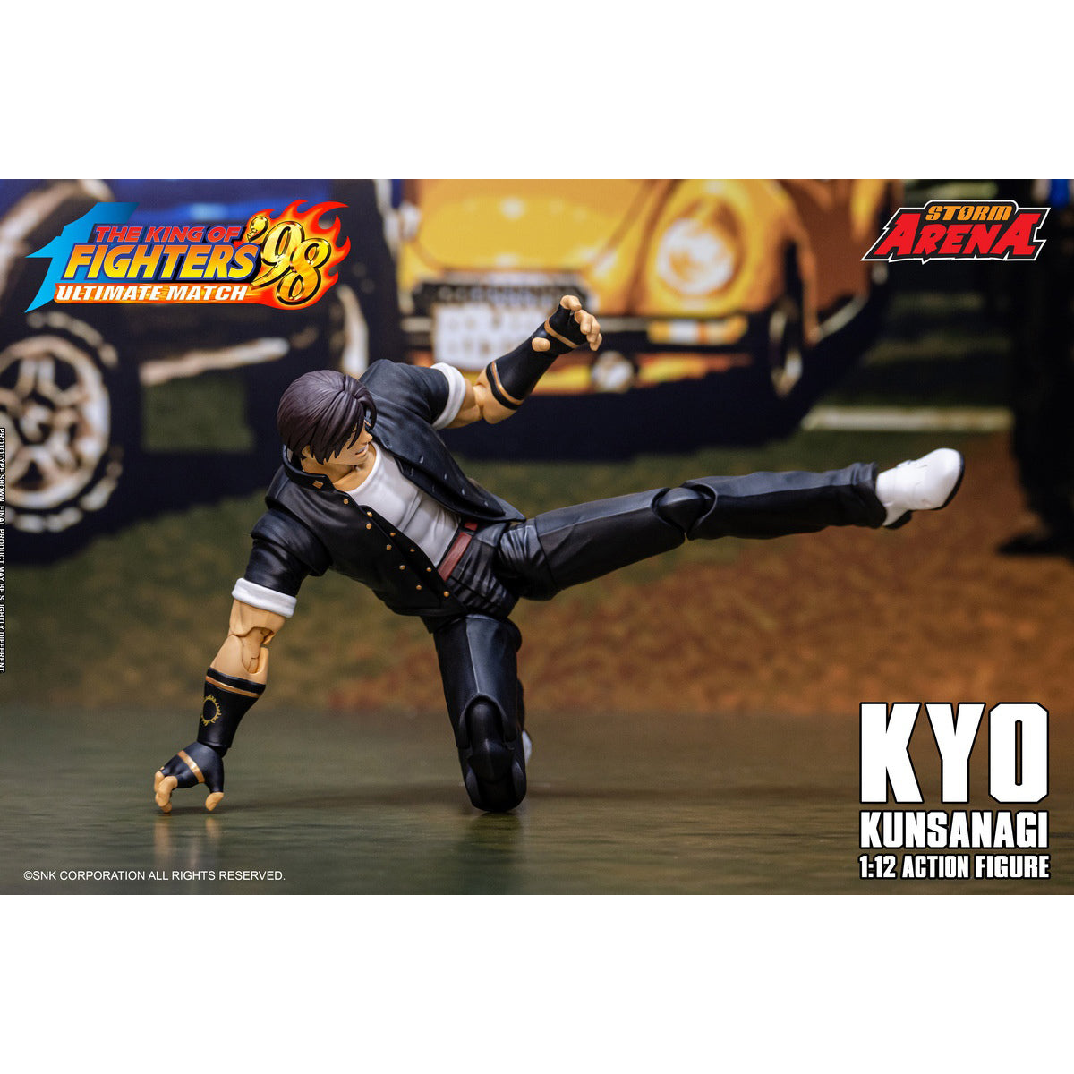 Storm Collectibles The King Of Fighters'98 UM KFSA01 Benimaru Nikaido Storm Arena KFSA02 Goro Daimon Storm Arena KFSA03 Kyo Kusanagi Storm Arena 1/12 Scale Action Figure
