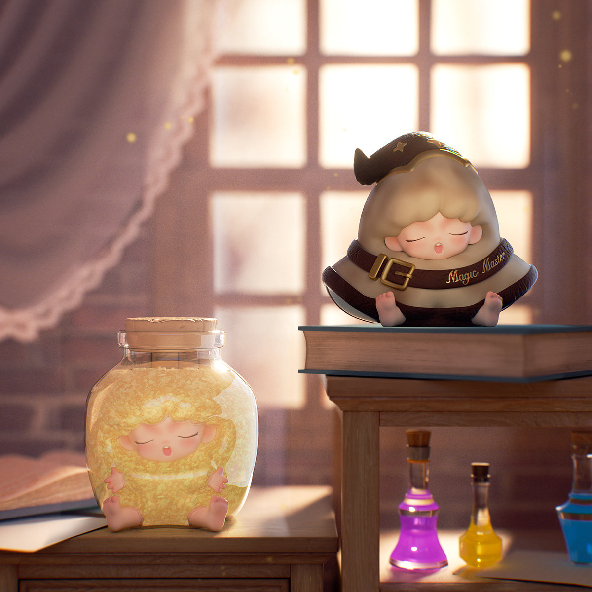 JOTOYS YUMO Magic Manual Mini Series Box Blind Box Figure