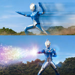 ZD Toys 1/10 Belial Atrocious & Ultraman Cosmos Luna Mode & Ultraman Belial & Ultraman Dyna, All Luminous Version Action Figures