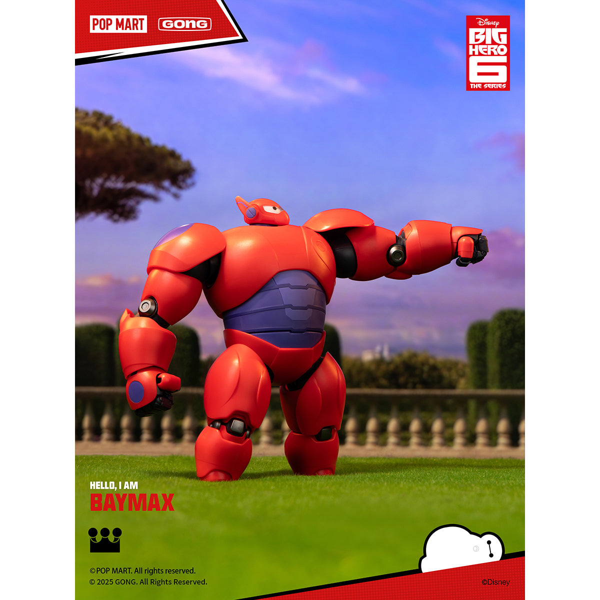 GONG Big Hero 6 Baymax Assembly Model Kits