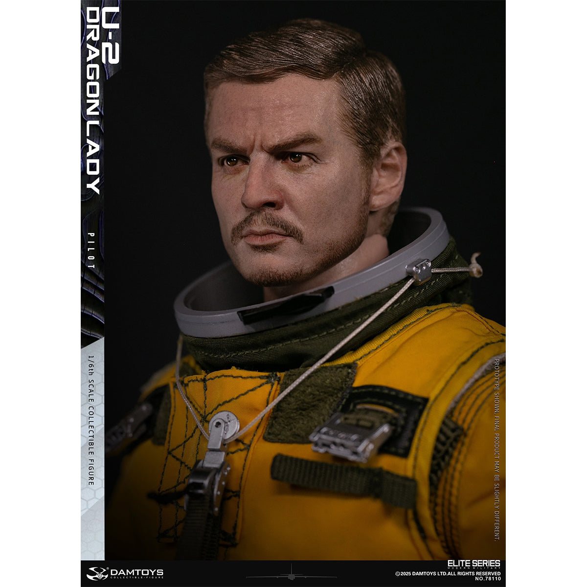 DAMTOYS, U-2 Dragon Lady Reconnaissance Aircraft Pilot & SR-71 Blackbird Reconnaissance Aircraft Test Pilot, Action Figures