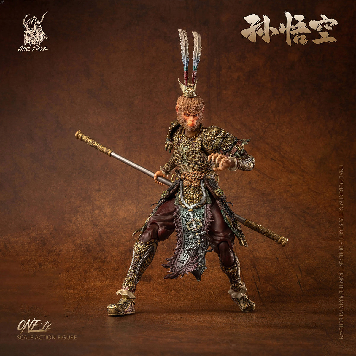AceFigz, The Monkey King Sun Wukong, Action Figures
