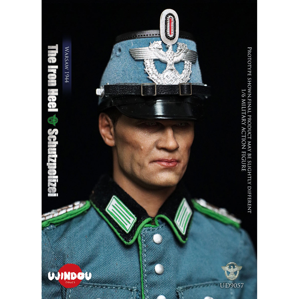 UJINDOU UD9057 The Iron Heel-WWII German Schutzpolizei Warsaw 1944 1/6 Scale Action Figure