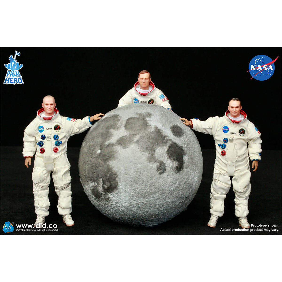 DID, Astronauts Collins XS80035/Astronauts Aldrin XS80034/Astronauts Armstrong XS80033, Action Figures