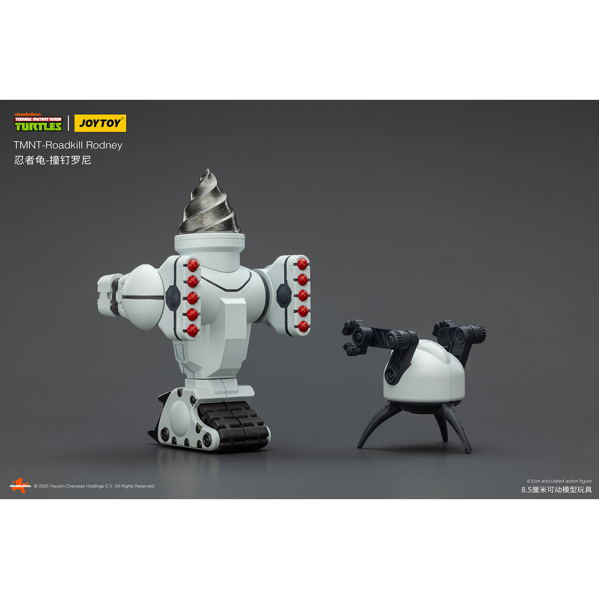 JOYTOY TMNT-Roadkill Rodney TMNT-Turtle Van 1/18 Scale Fit TMNT Series