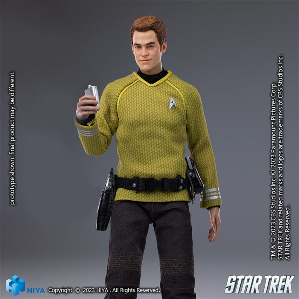 HIYA Full Set: Exquisite Mini Series Kirk, 1:12 Scale Miniature Action Figurine