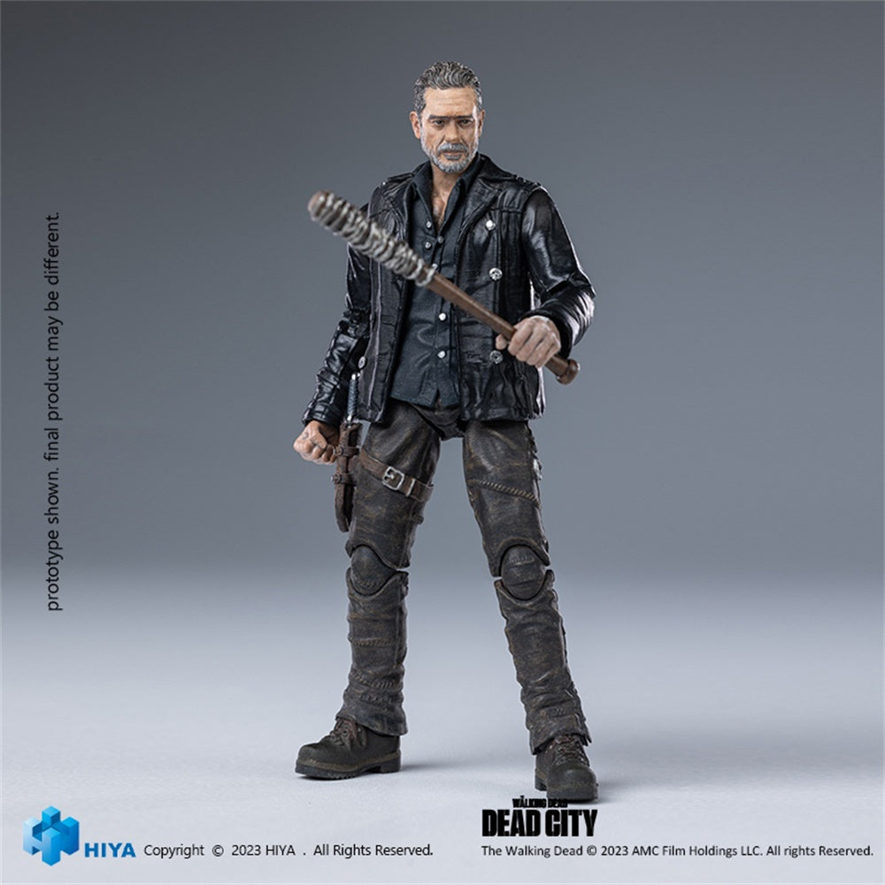 HIYA Exquisite Mini Series EMW0301 The Walking Dead Negan 1/18 Scale Action Figurine