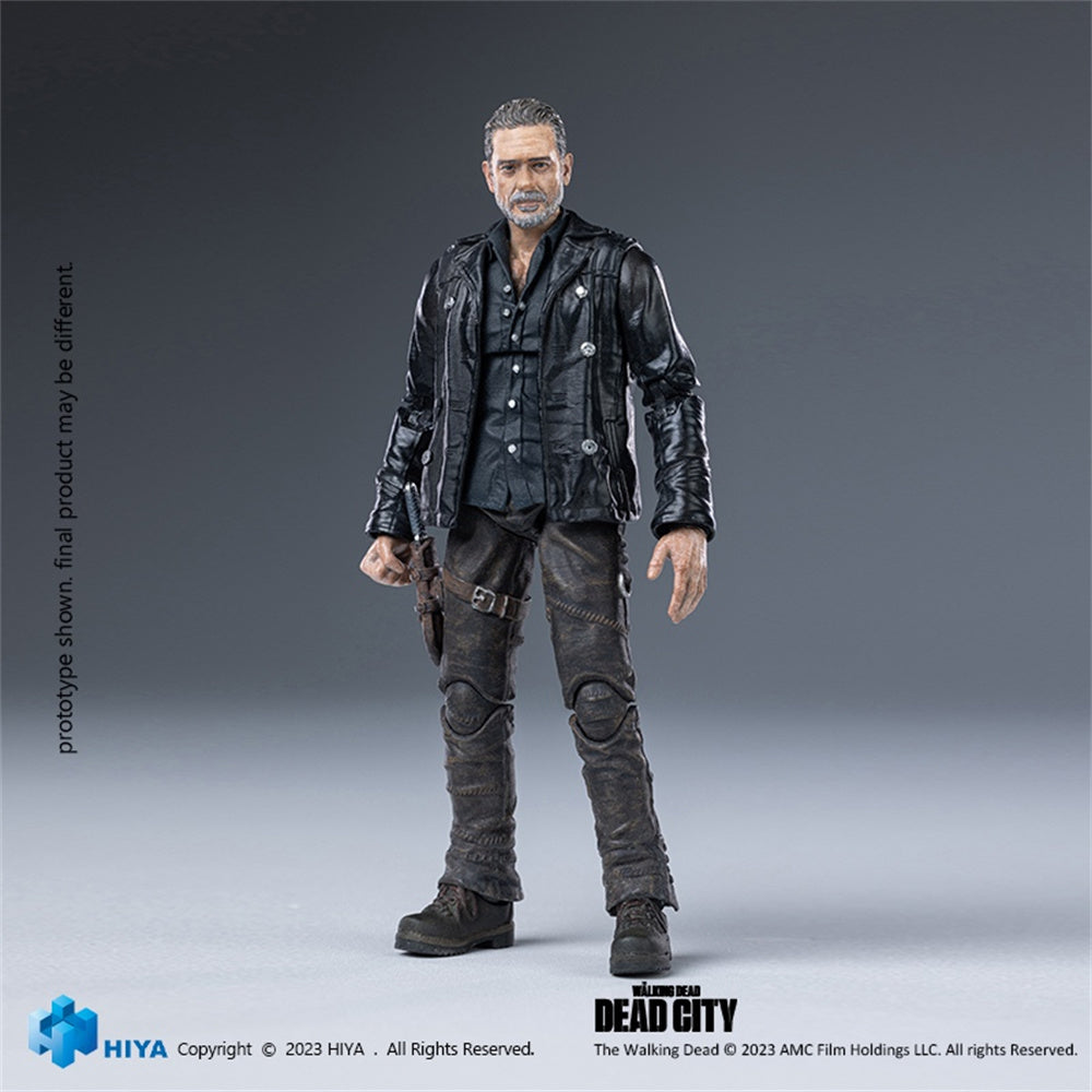 HIYA Exquisite Mini Series EMW0301 The Walking Dead Negan 1/18 Scale Action Figurine