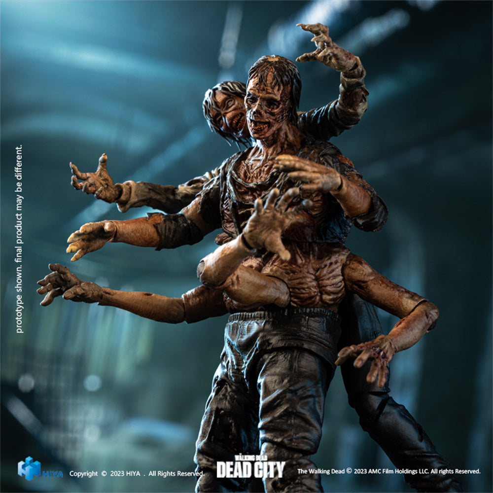 HiPlay HIYA Full Set: Exquisite Mini Series Dead City Walker King, 1:18 Scale Miniature Action Figurine