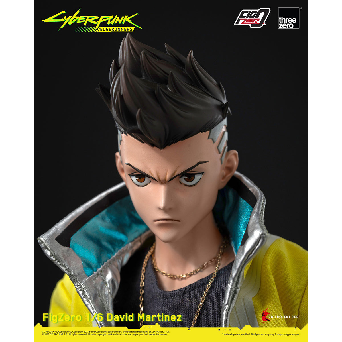 Threezero Cyberpunk: Edgerunners David Martinez 1/6 Scale Action Figure
