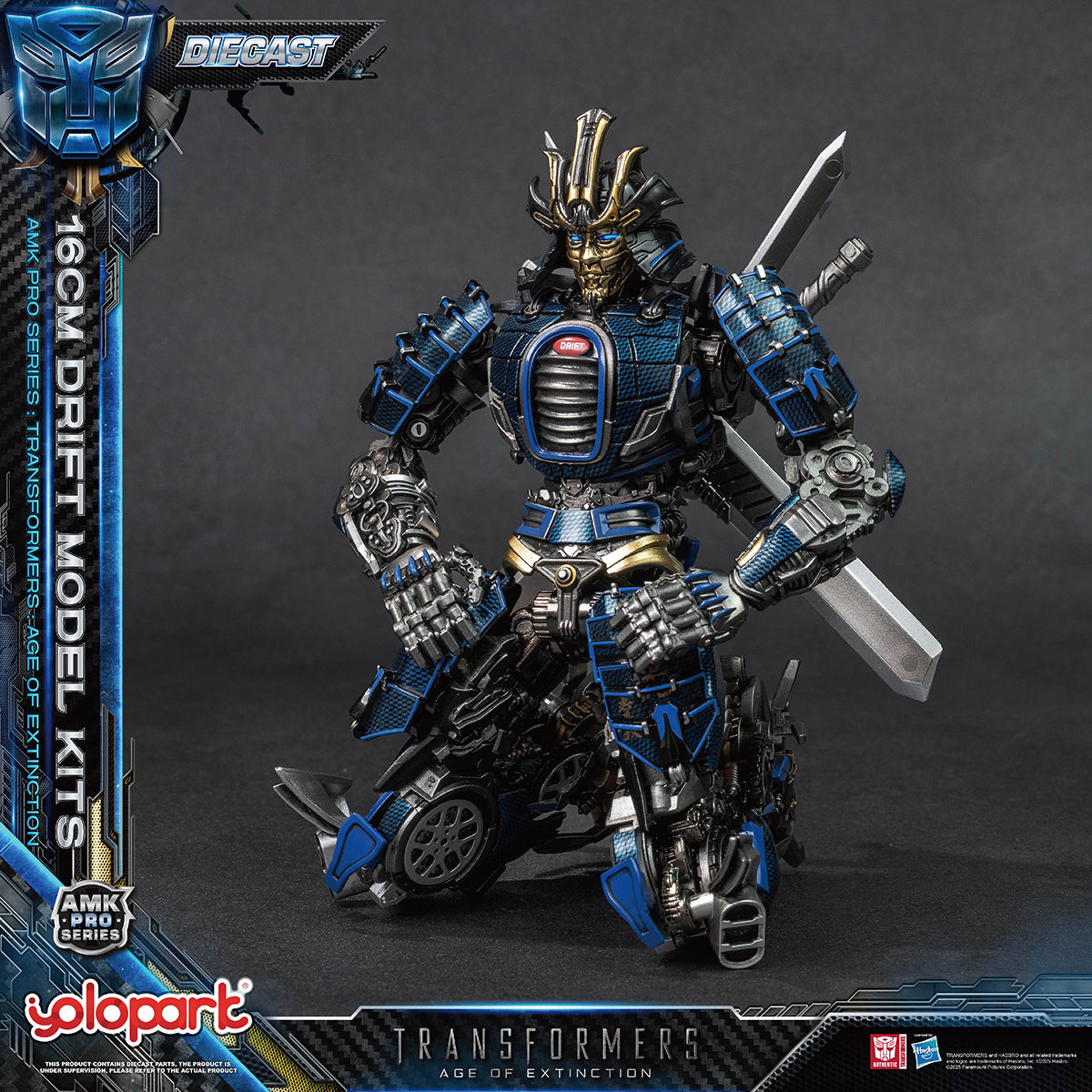 YOLOPARK AMK PRO Series Transformers Drift Die-Cast Assembly Model Kits
