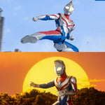 ZD Toys 1/10 Belial Atrocious & Ultraman Cosmos Luna Mode & Ultraman Belial & Ultraman Dyna, All Luminous Version Action Figures