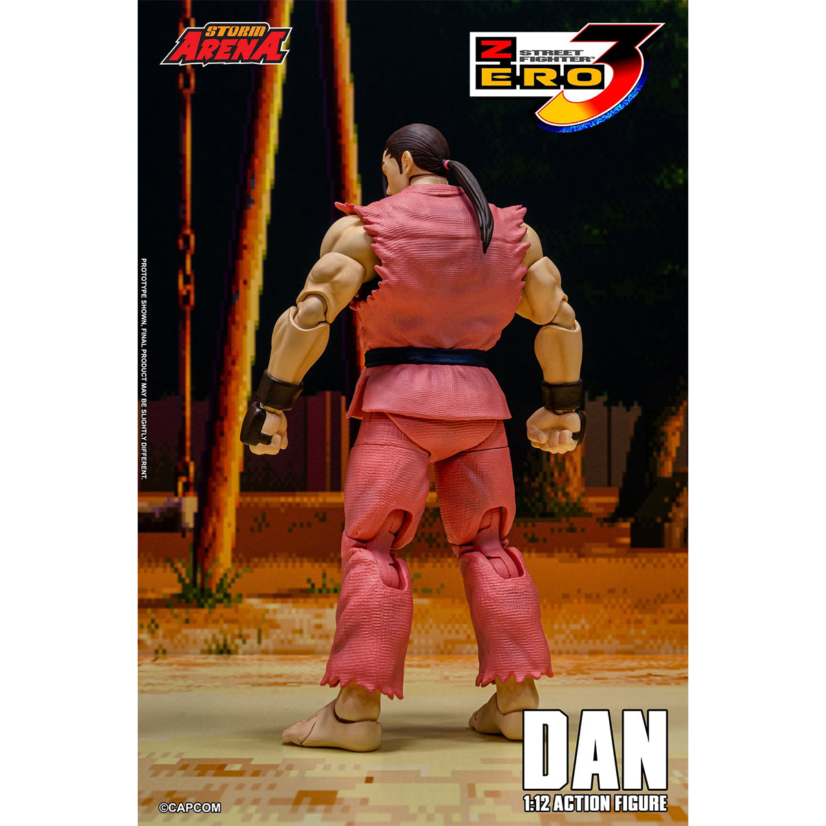 DAN★SHARI★ Storm Collectibles Street Fighter Zero 3: DAN 1/12 Scale Action Figure