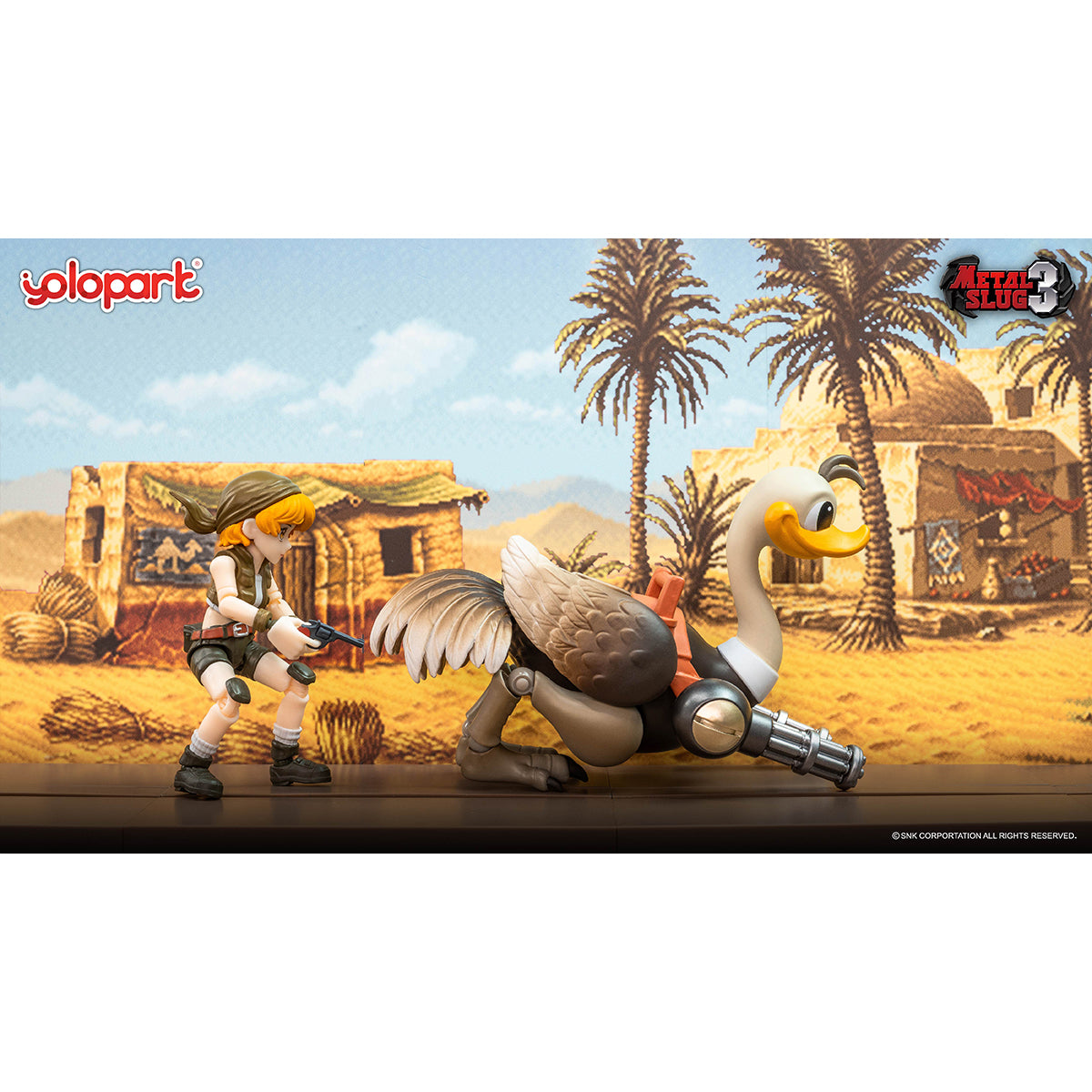 Yolopark AMK MINI Pro Metal Slug 3 Wave 1 Assembly Model Kits