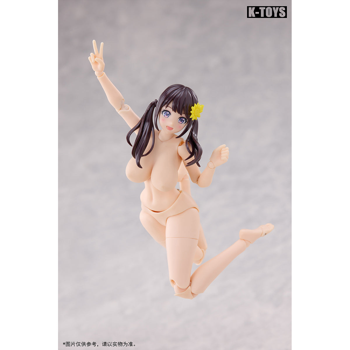 K-Toys Articulated joints Female Anime Type Large Bust 1/12 Scale Action Figure Body