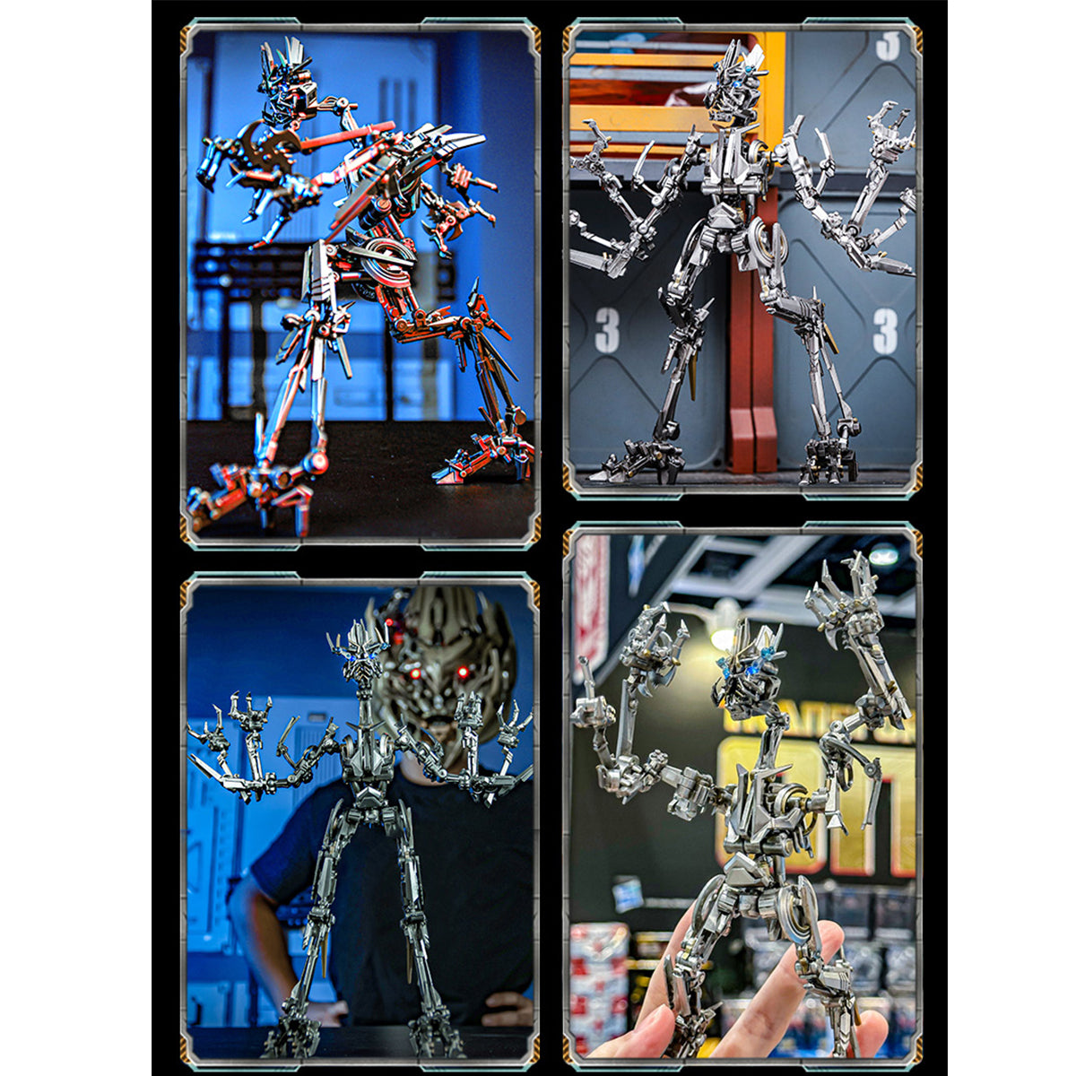 Killerbody Transformers Frenzy MRP02 Figure | LED Eyes & Four Darts