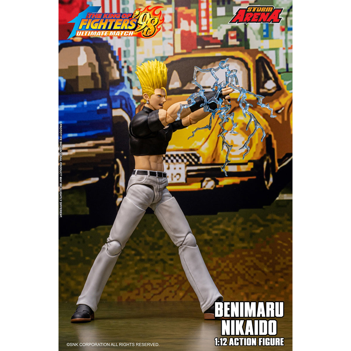 Storm Collectibles The King Of Fighters'98 UM KFSA01 Benimaru Nikaido Storm Arena KFSA02 Goro Daimon Storm Arena KFSA03 Kyo Kusanagi Storm Arena 1/12 Scale Action Figure