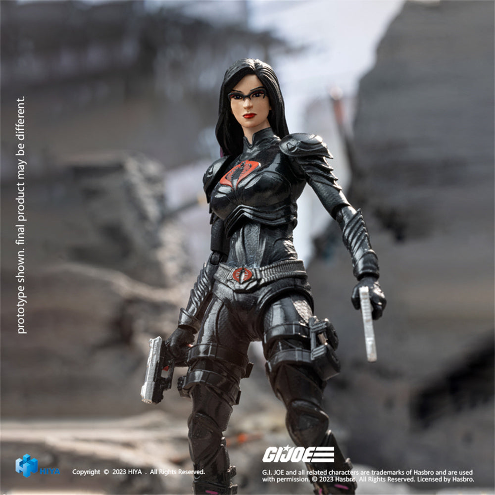 HiPlay HIYA: Exquisite Mini G.I.Joe Baroness,  Female Action Figurine