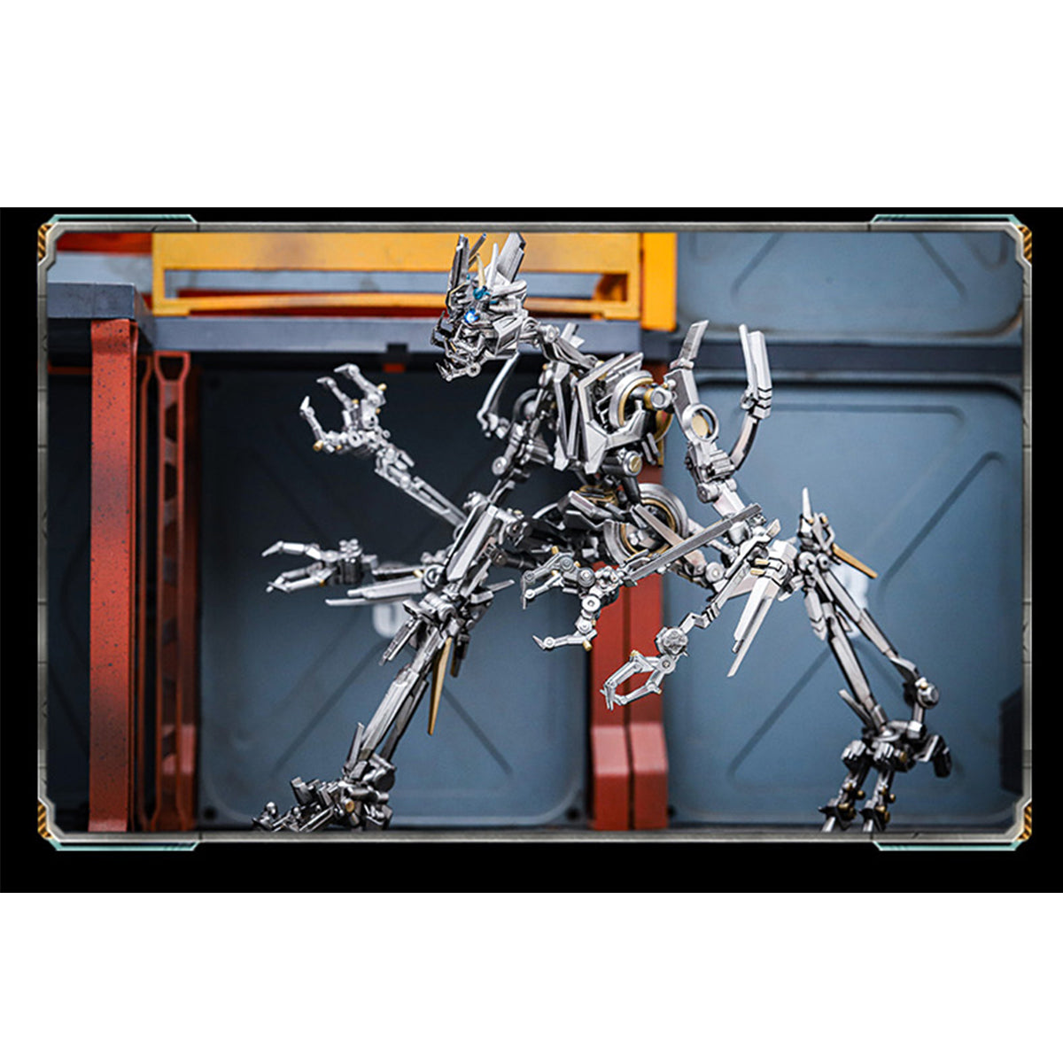 Killerbody Transformers Frenzy MRP02 Figure | LED Eyes & Four Darts