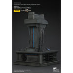 JOYTOY Warhammer 40,000, Ultramarines Lieutenant Titus' MKX Helmet & Display Stand, 1/1 Scale Collectibles