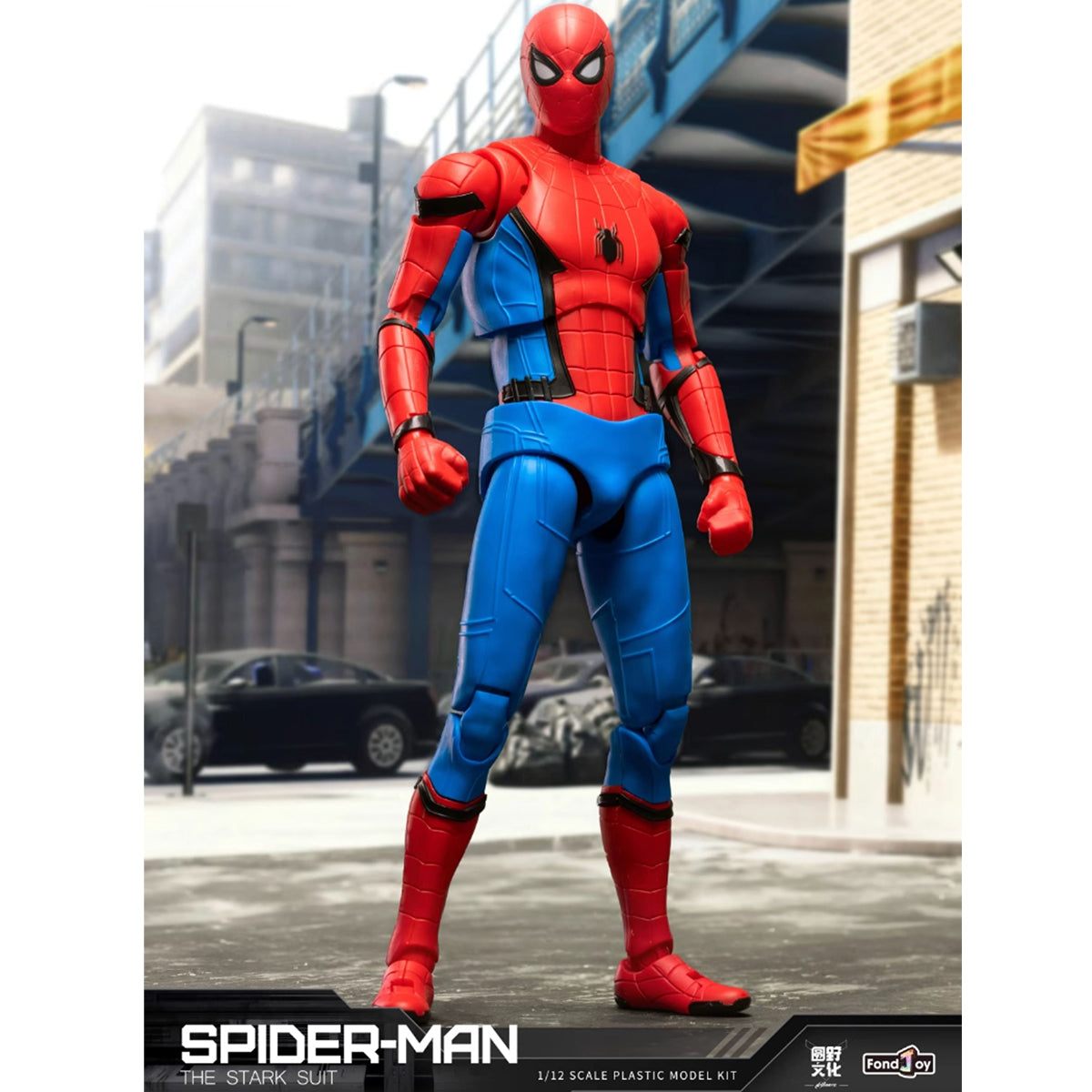 (Only Shipped to the US) Fondjoy Spider-Man Stark Suit 1/12 Scale Model Kit