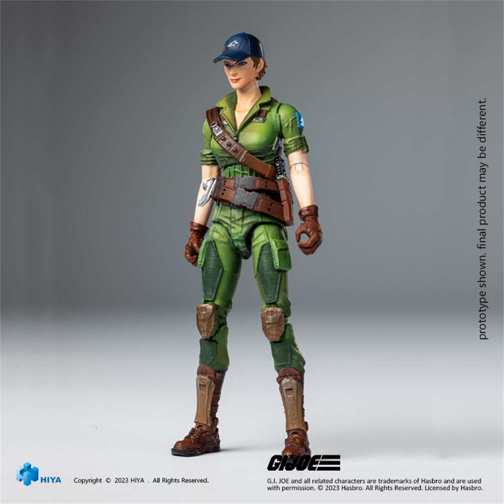 HiPlay Collectible Figure: G.I. Joe: Retaliation, Lady Jaye, 1:18 Scale Miniature Action Figure EMG0166