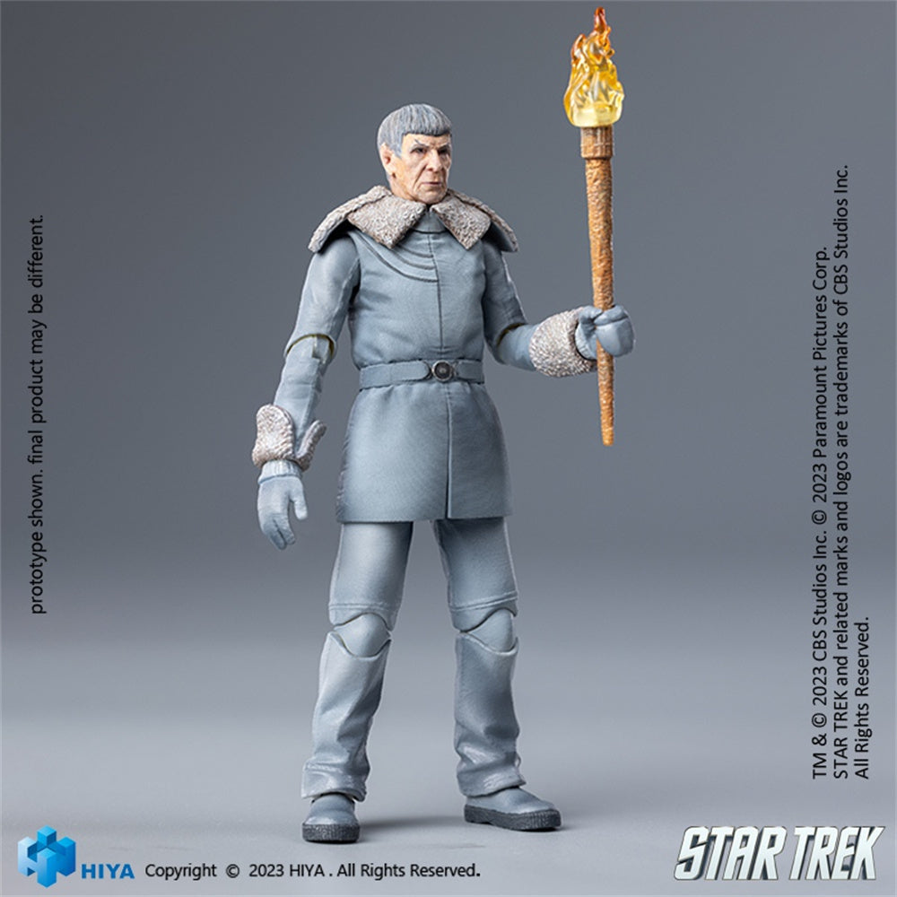 HiPlay Collectible Figure Full Set: Star Trek, Old Spock, 1:18 Scale Miniature Action Figure EMS0154