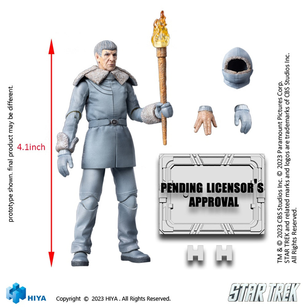 HIYA Collectible Figure Full Set: Star Trek, Old Spock, 1:18