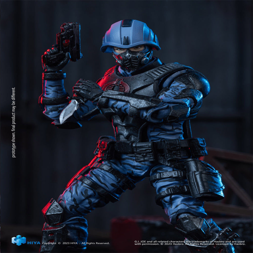 HiPlay HIYA Full Set: G.I.JOE Cobra Trooper, 1:18 Scale Miniature Action Figurine