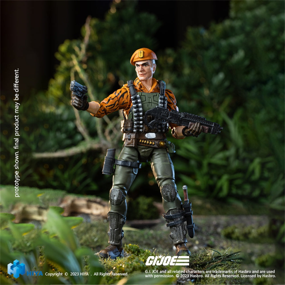 HiPlay HIYA Collectible Figure: GI Joe Special Forces: Tiger Force - Flint, 1:18 Scale Miniature Male Ation Figurine EMG0296